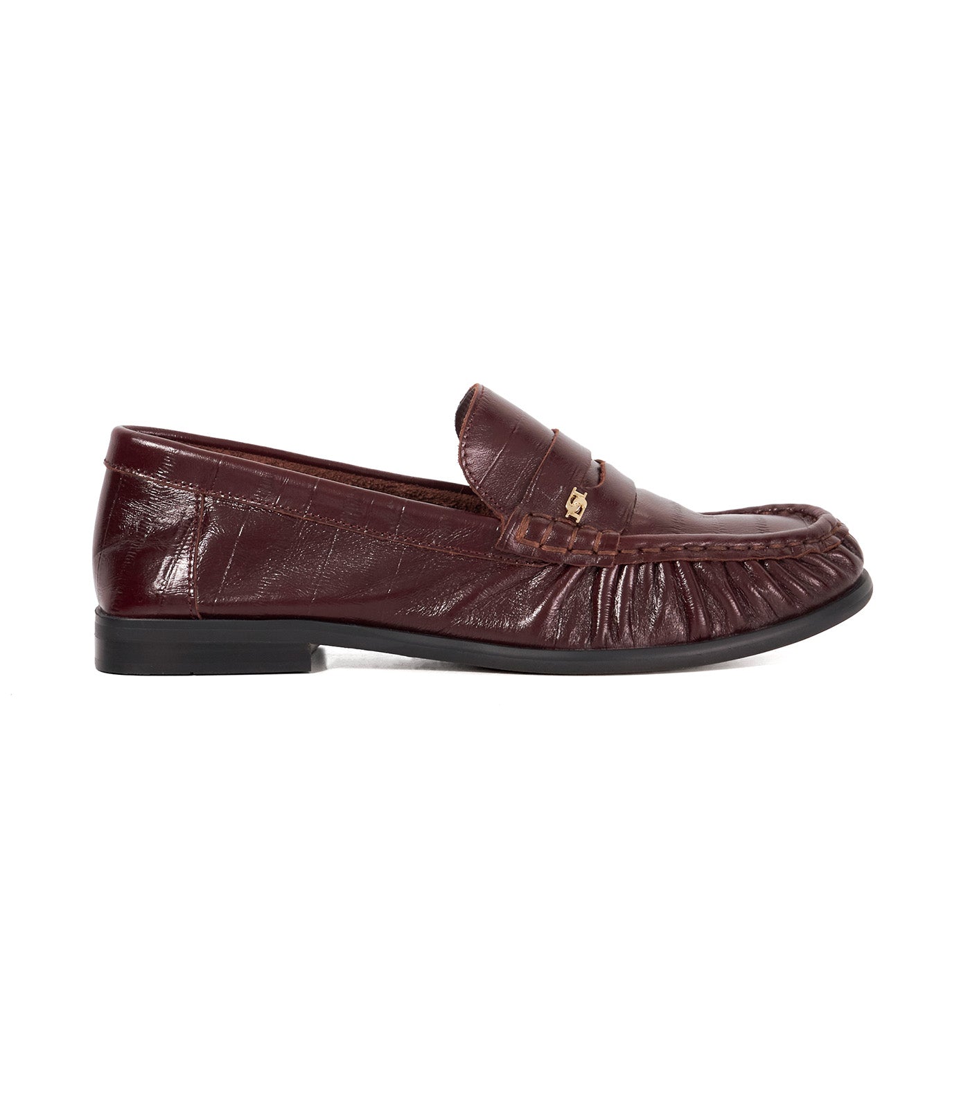 Dune London Grisella Loafer Burgundy