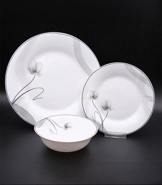 12-Piece Dinner Set - Geoflora by Multiple Choice