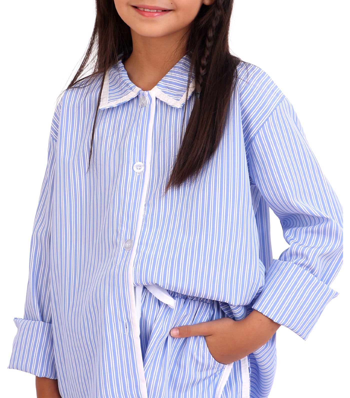 Giselle Striped Pajama Set