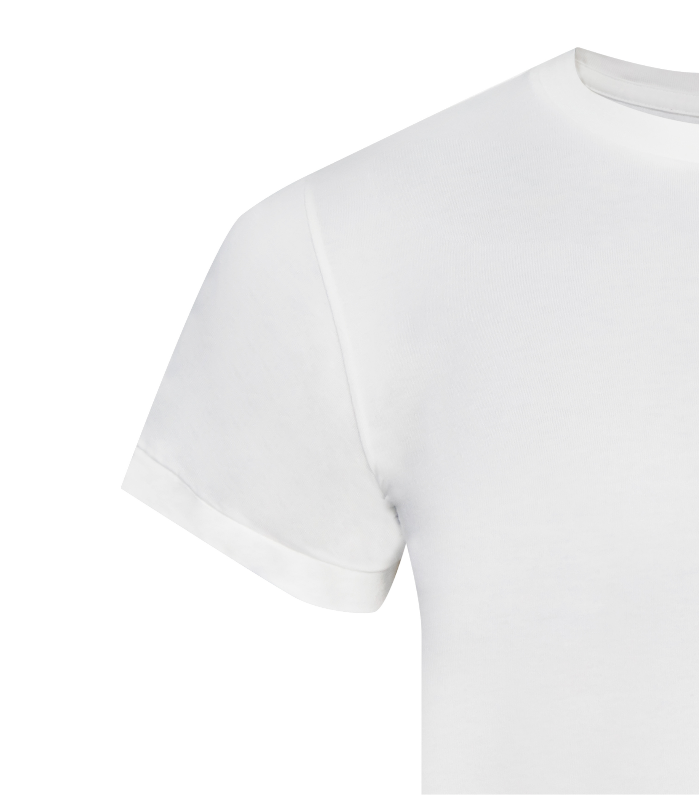 5+1 Heavyweight Crewneck T-Shirt Multipack White