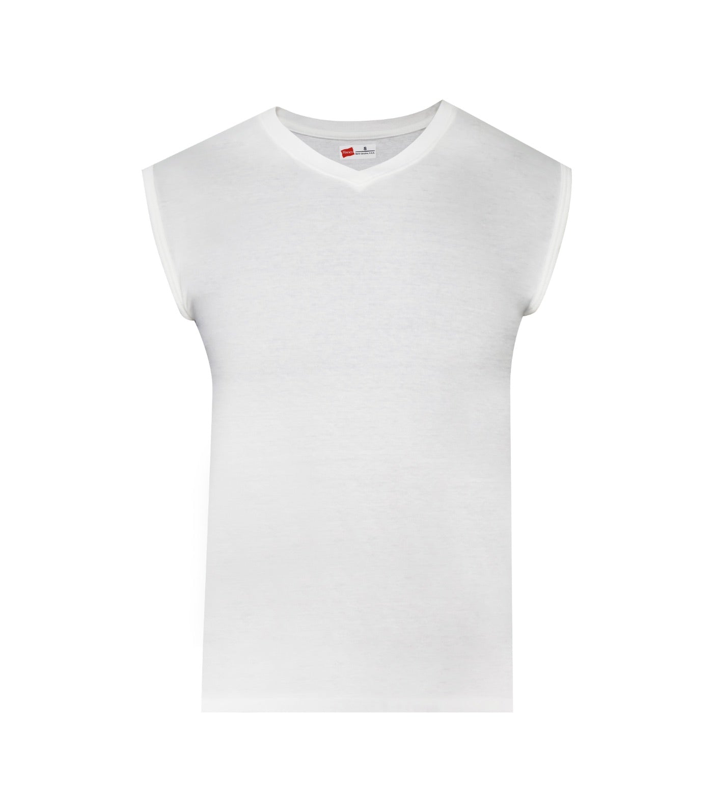 5+1 V-Neck Muscle Tee Multipack White