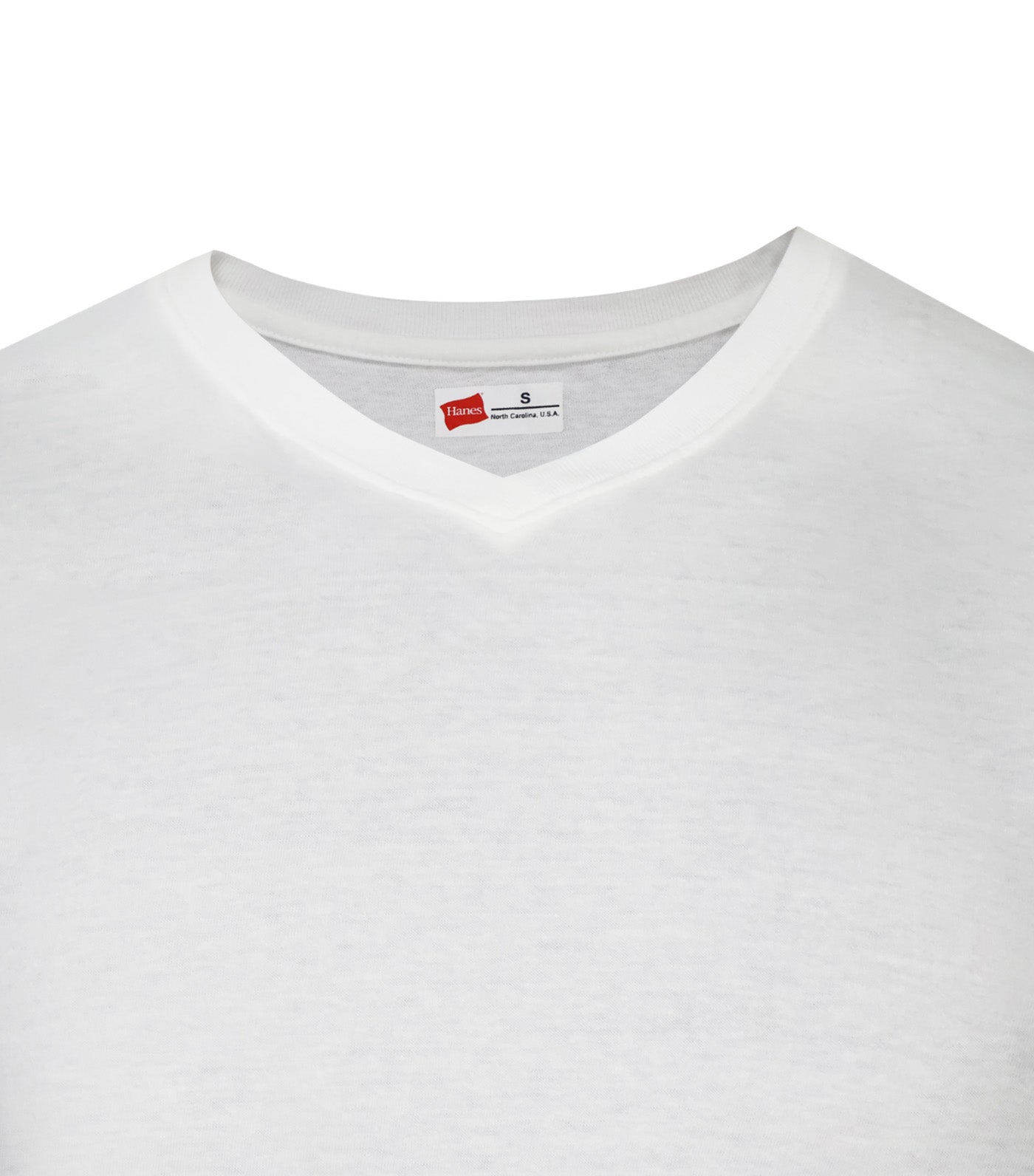 Hanes 3-Pack V-Neck Muscle Tee White