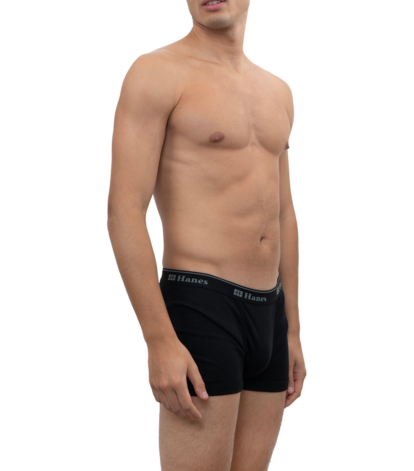 Hanes 3-Pack Tagless Boxer Brief Black
