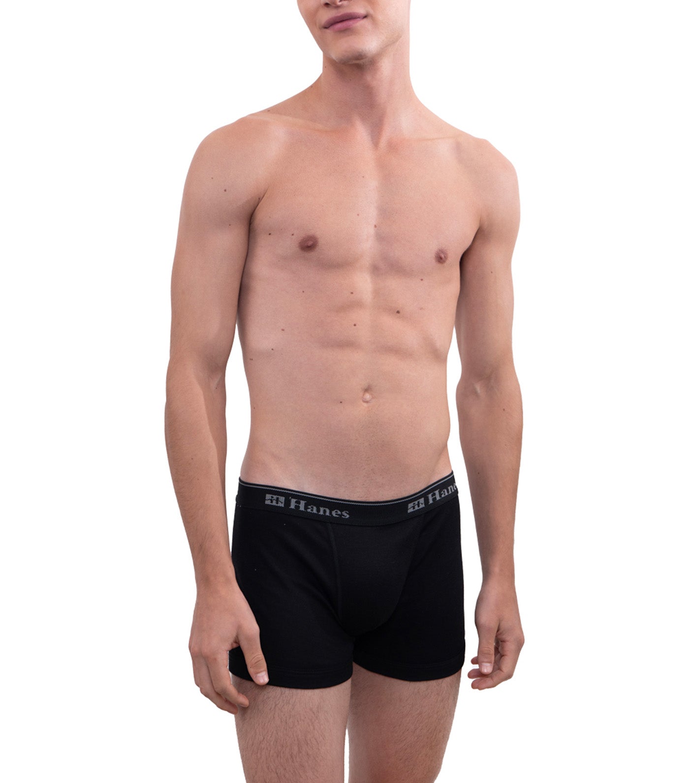 Hanes 3-Pack Tagless Boxer Brief Black