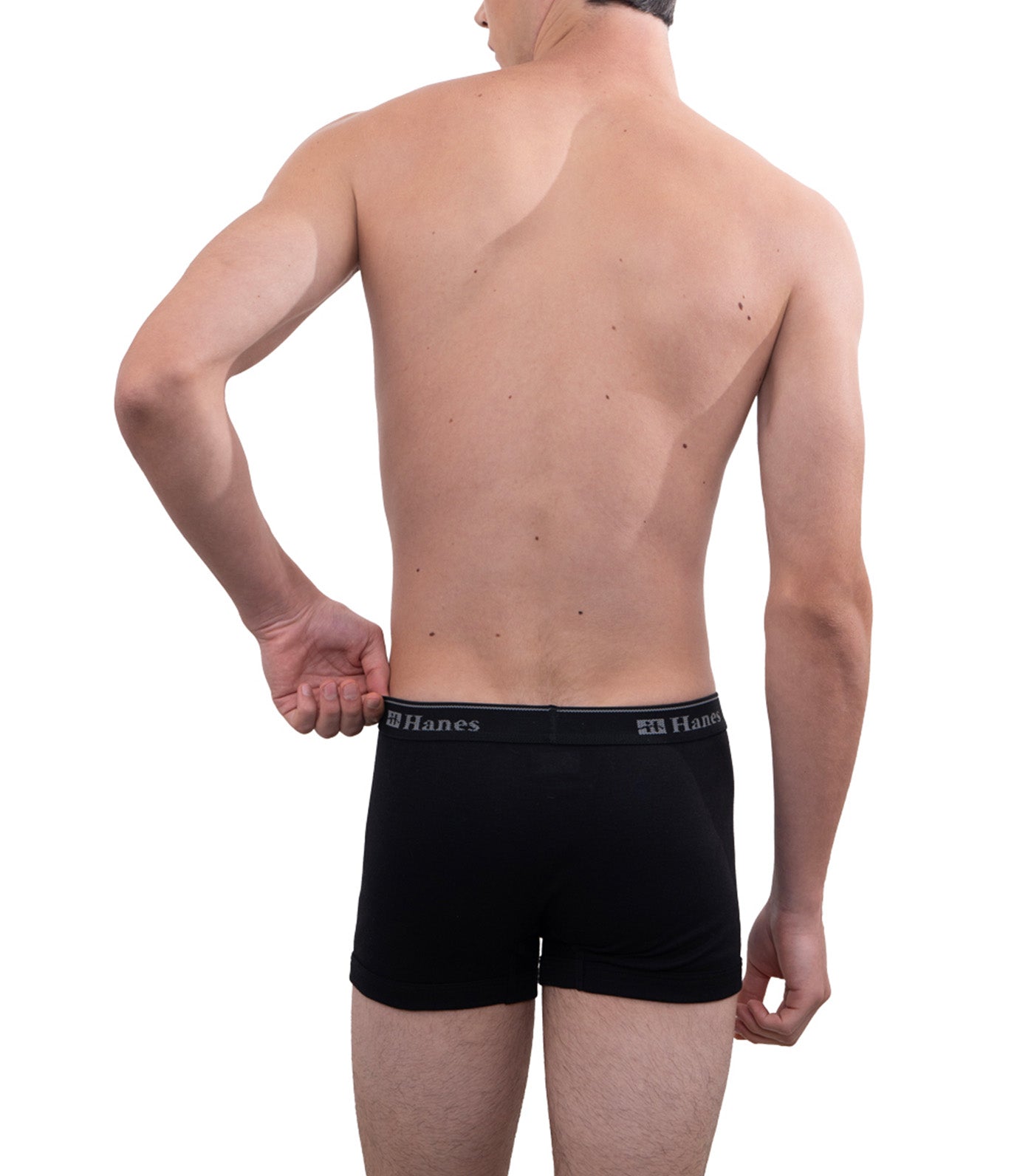 Hanes 3-Pack Tagless Boxer Brief Black