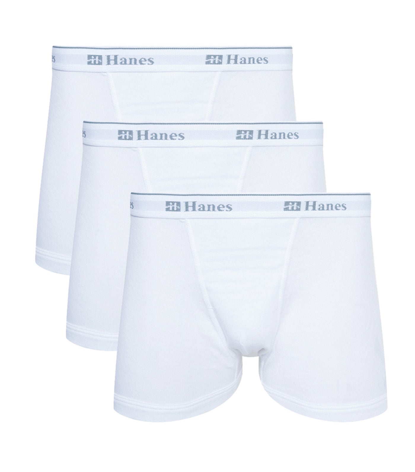 Hanes 3-Pack Tagless Boxer Brief White
