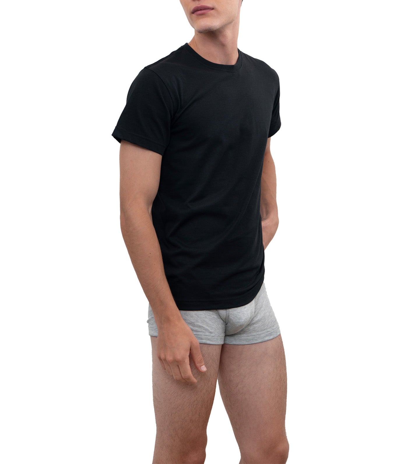 5+1 Easy Fit Round Neck T-Shirt Multipack