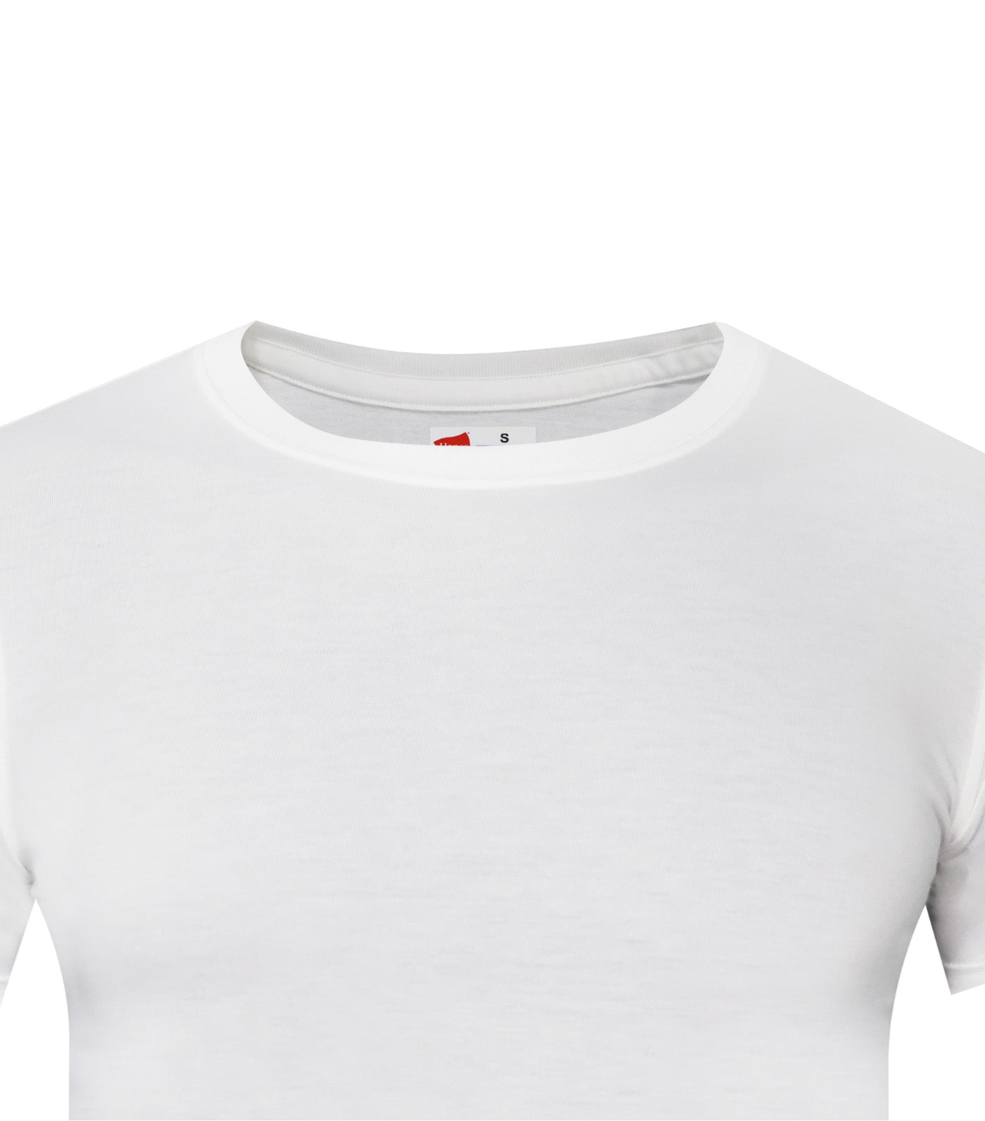 5+1 Fit Round Neck T-Shirt Multipack White