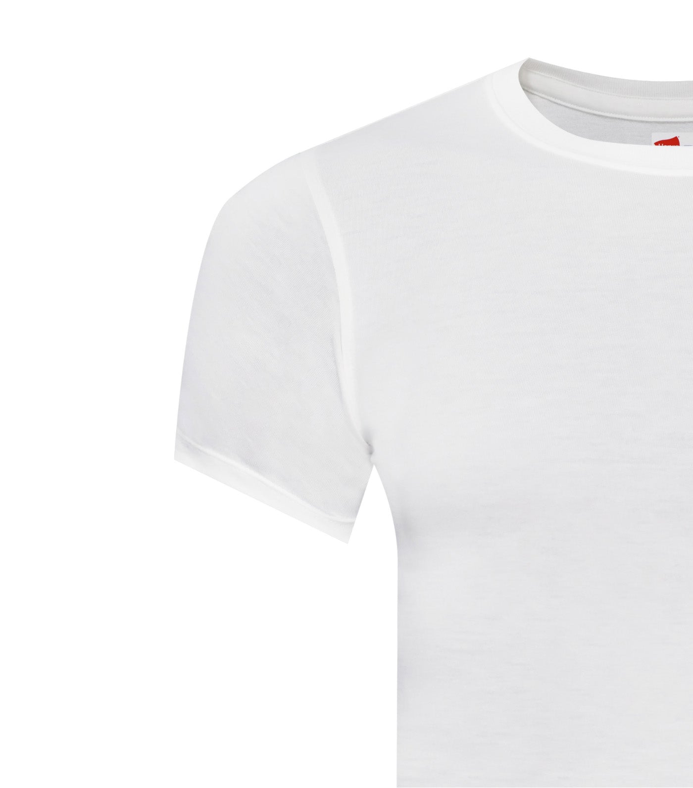 5+1 Fit Round Neck T-Shirt Multipack White