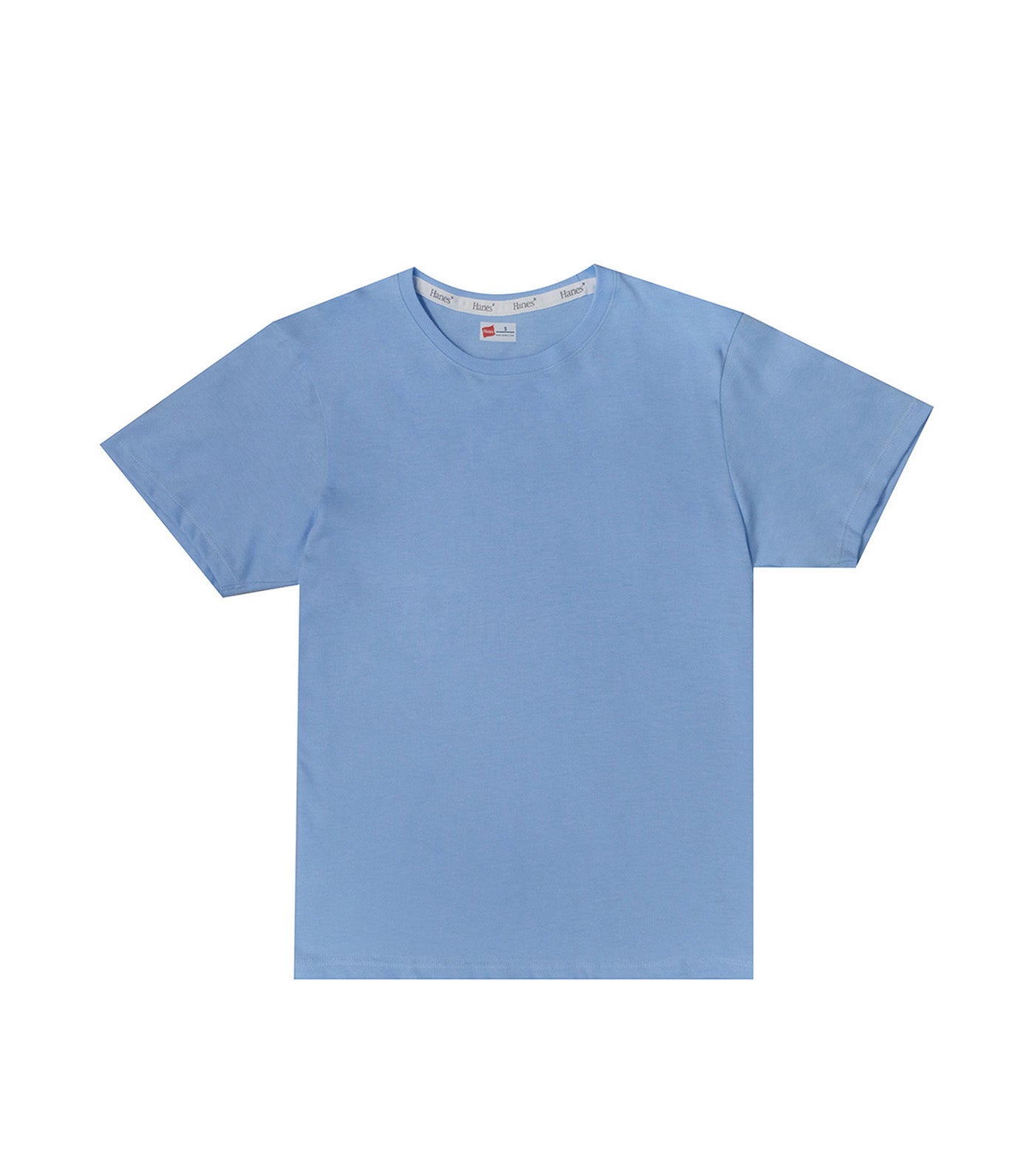 Hanes Men's Round Neck Tee Blue