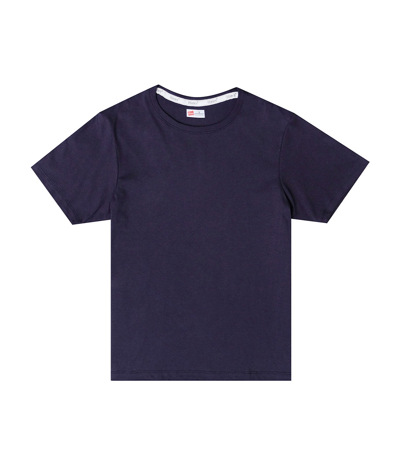 Hanes Men's Round Neck Tee Navy