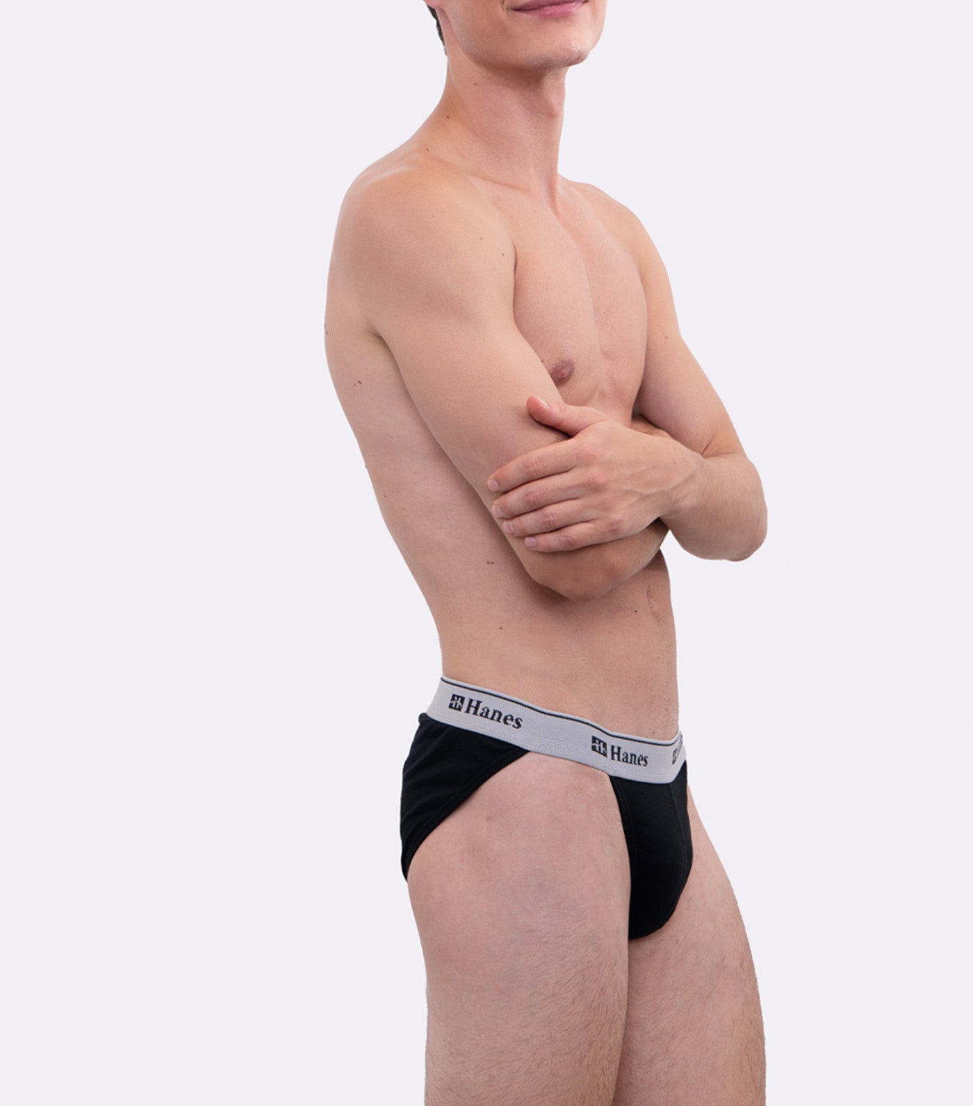Tangga Brief White/Heather Gray/Black