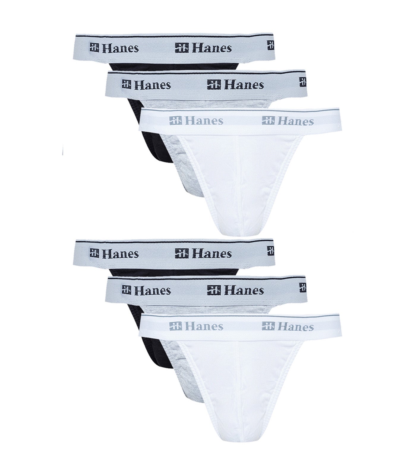 Tangga Brief White/Heather Gray/Black