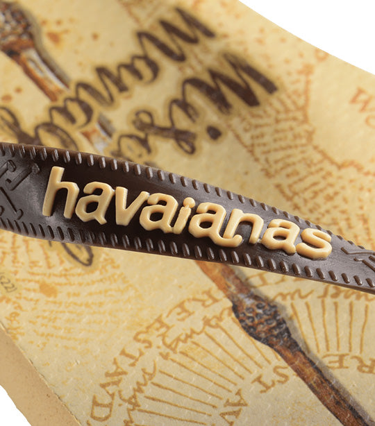 Harry Potter Flip Flops Golden