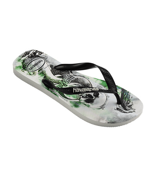 Harry Potter Flip Flops White/Black