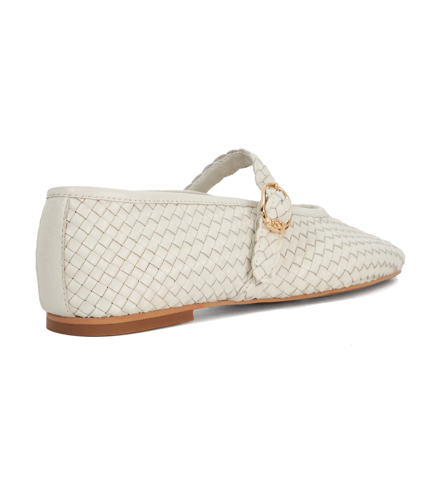 Dune London Headline Mary Jane Ecru