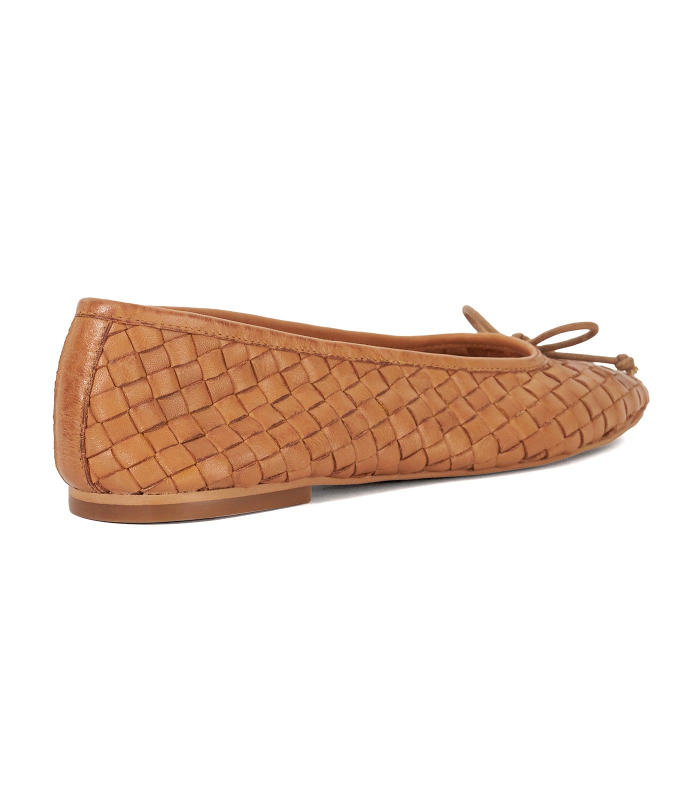 Heat Woven Ballerina Tan