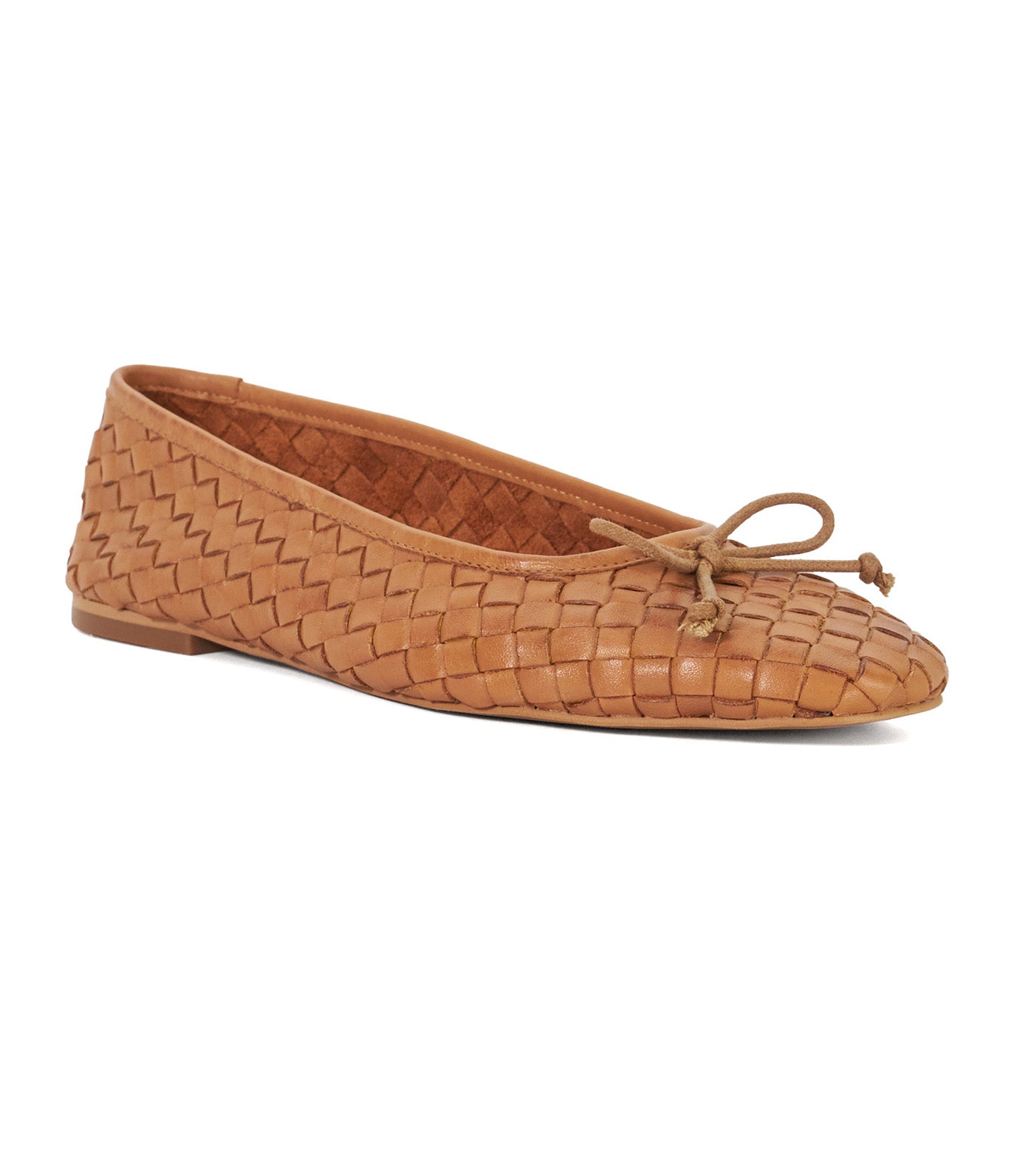 Heat Woven Ballerina Tan