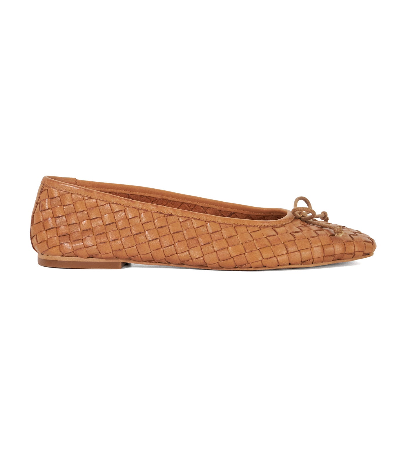 Heat Woven Ballerina Tan