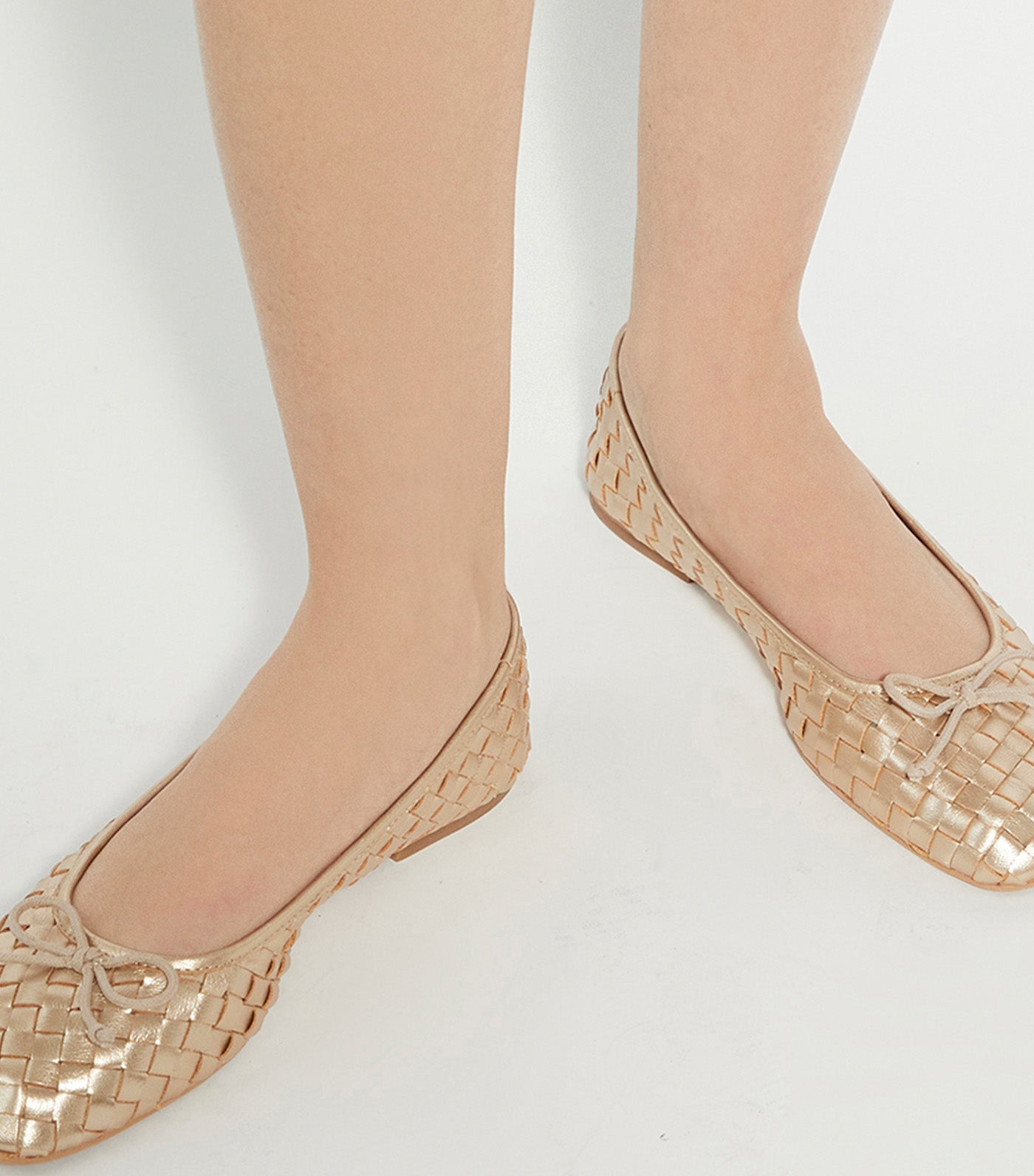 Heat Woven Ballerina Gold