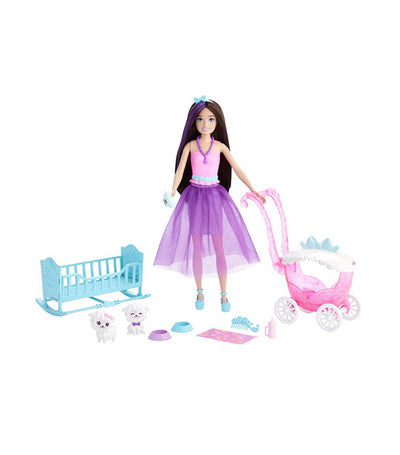 Skipper™ Doll And Nurturing Playset With Lambs and Stroller