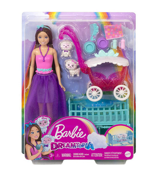 Skipper™ Doll And Nurturing Playset With Lambs and Stroller