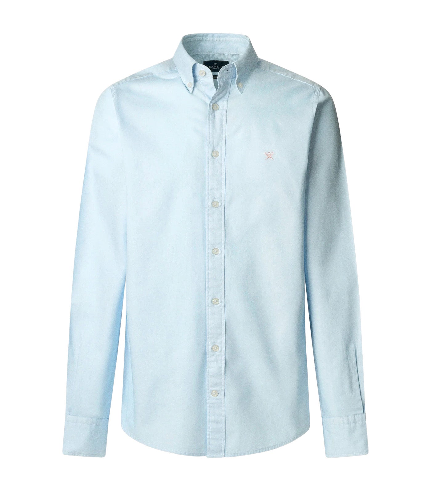 Tailored Fit Garment Dyed Oxford Shirt Ink Blue
