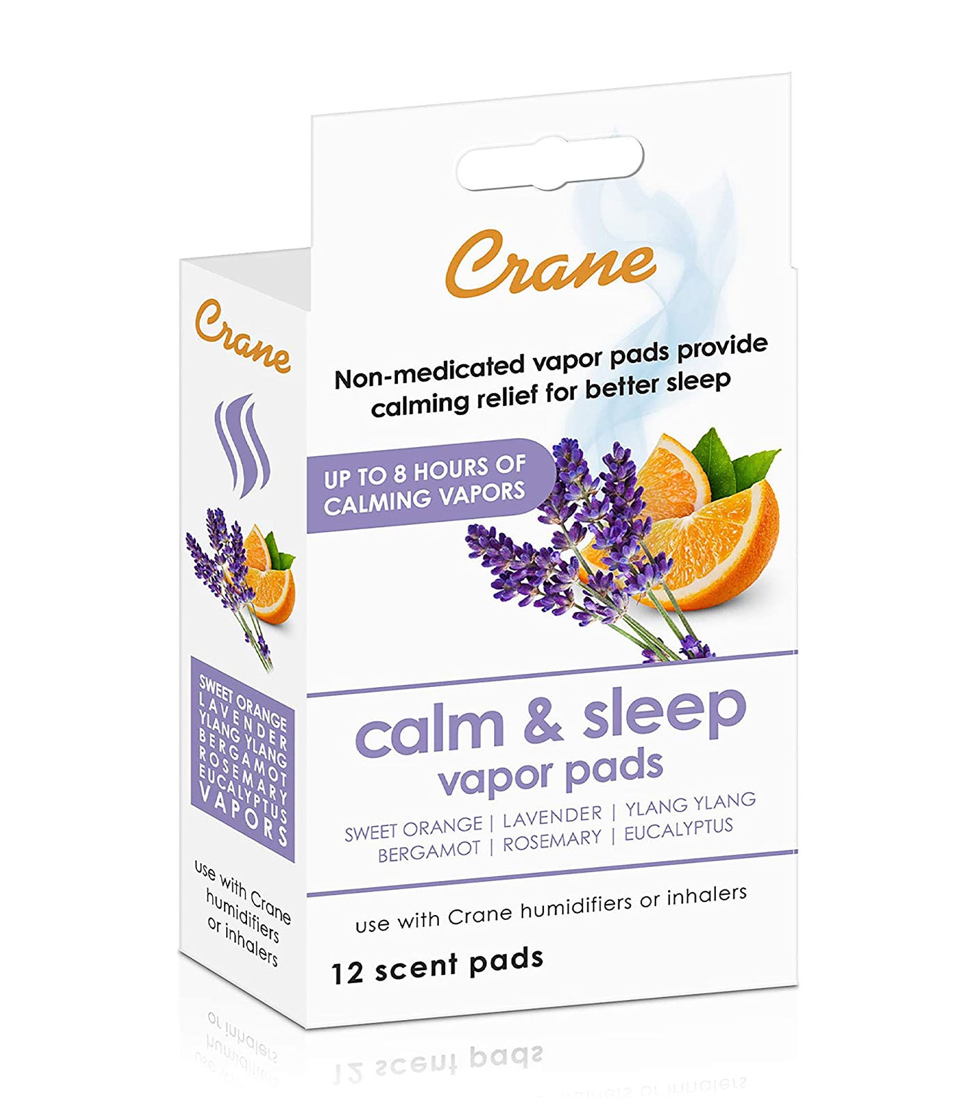 Calm & Sleep Vapor Pads for 2-in-1 Warm Mist and Steam Inhaler