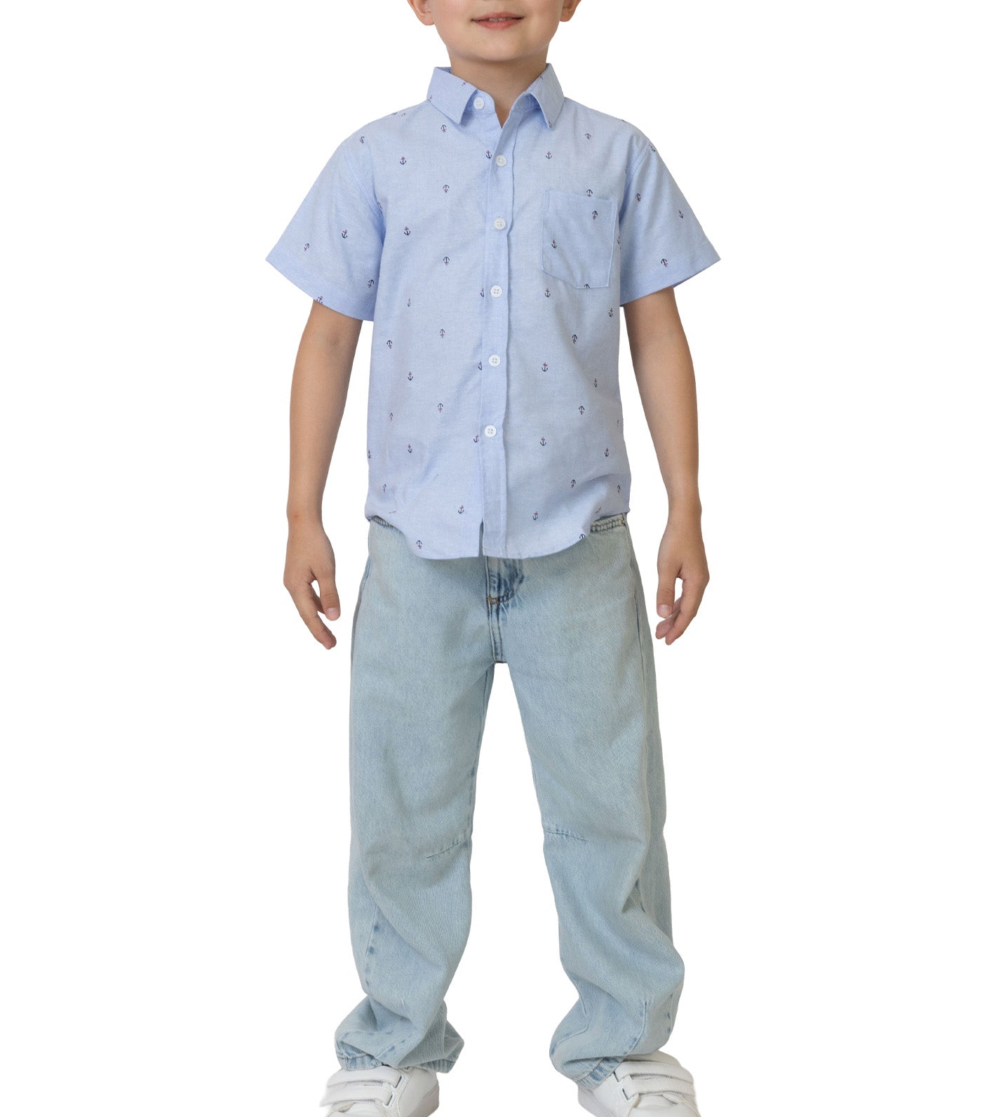 Harvey Short Sleeve Nautical Print