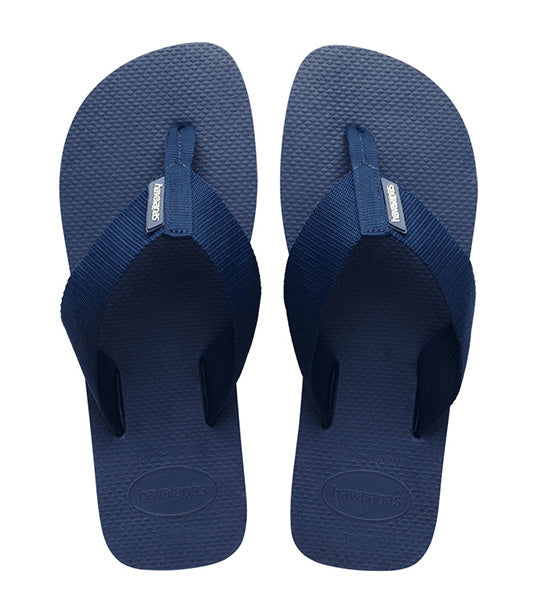 Urban Basic Material Flip Flops Indigo Blue