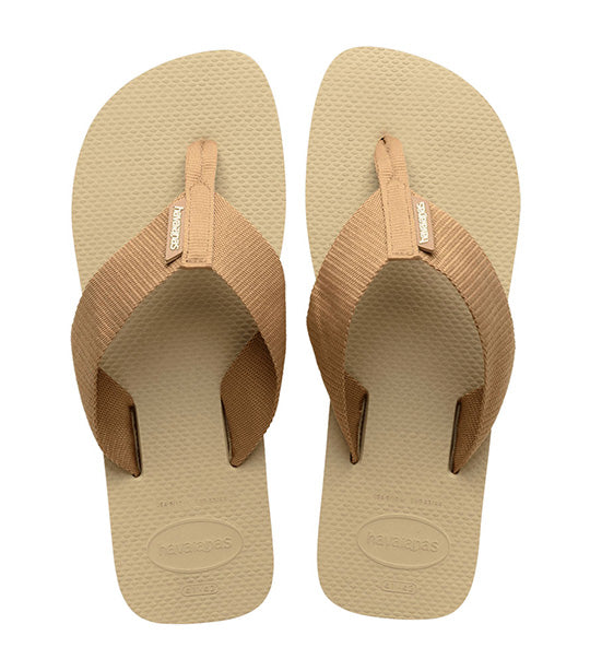 Urban Basic Material Flip Flops Sand Gray