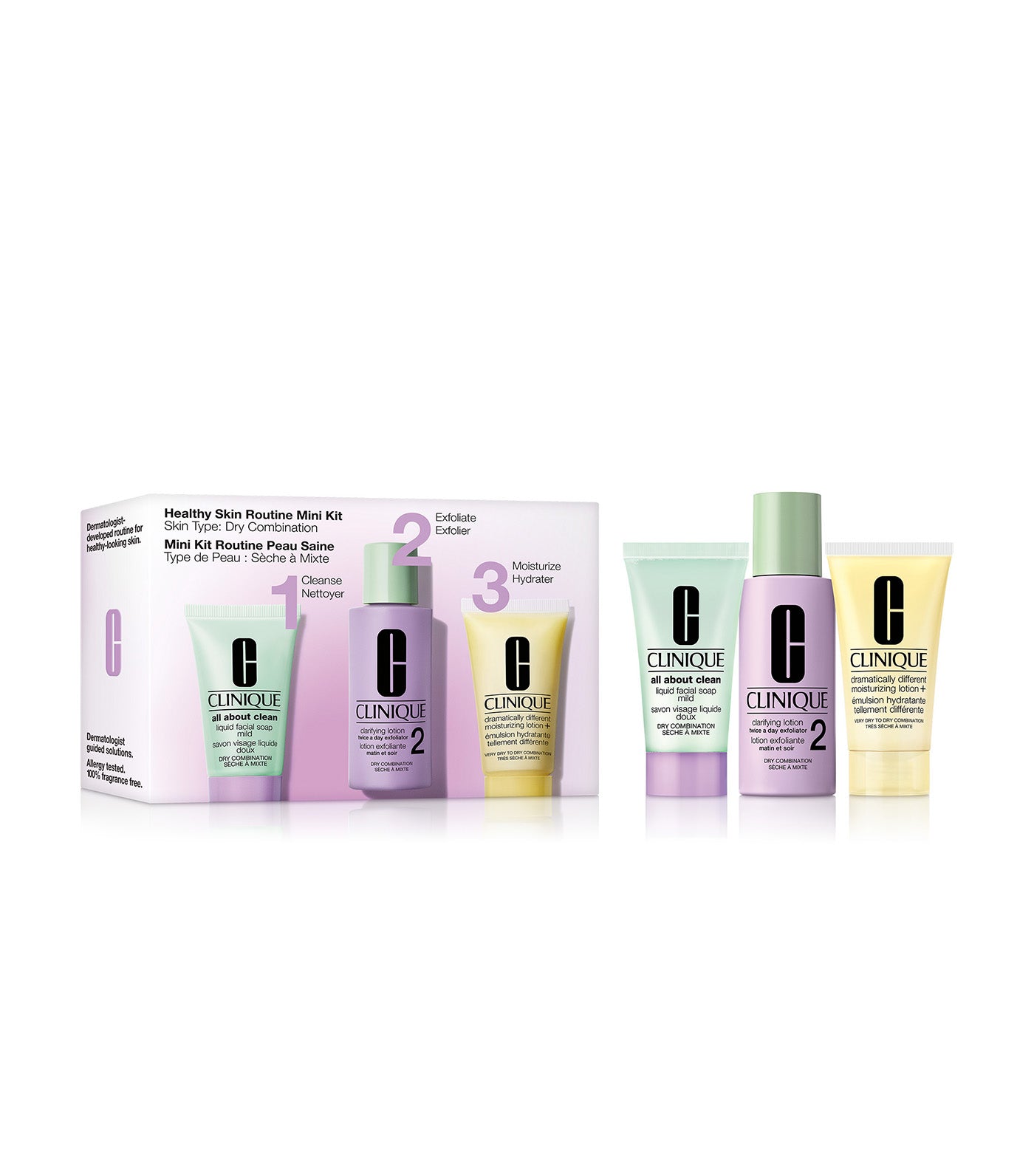 Healthy Skin Routine Mini 3-Step Kit For Dry Skin