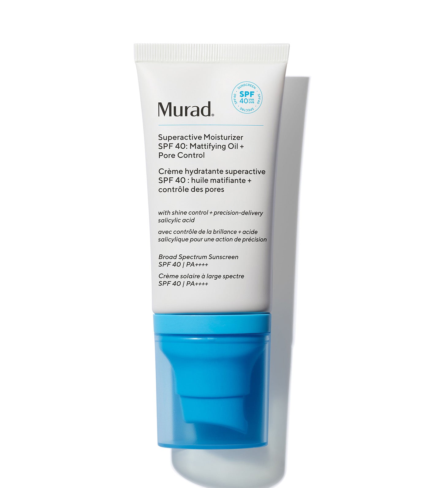 Superactive Mattifying Oil + Pore Control Moisturizer SPF 40 | PA++++