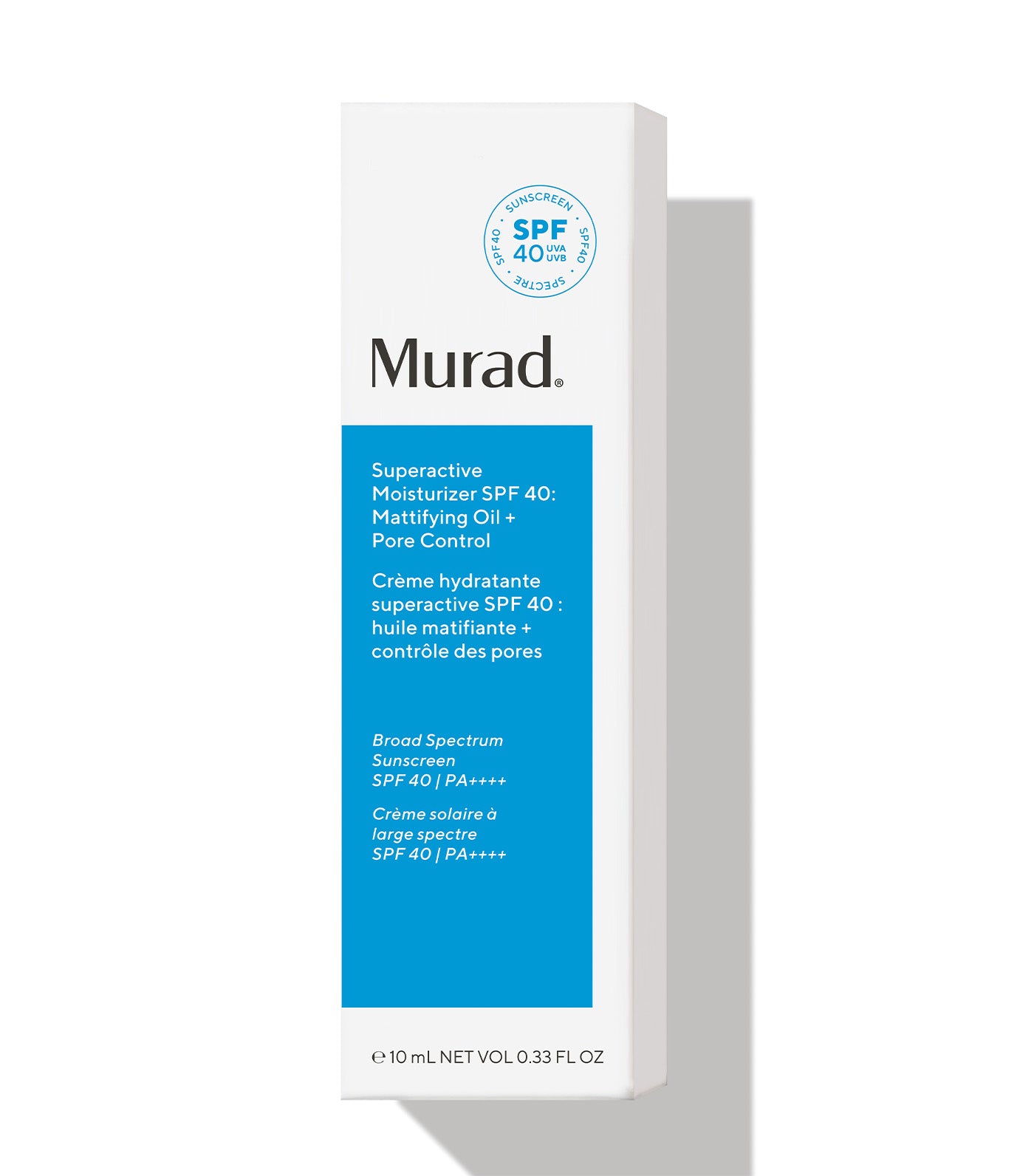 Superactive Mattifying Oil + Pore Control Moisturizer SPF 40 | PA++++