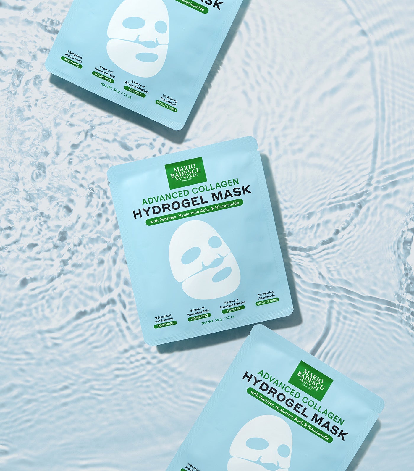 Advanced Collagen Hydrogel Sheet Masks