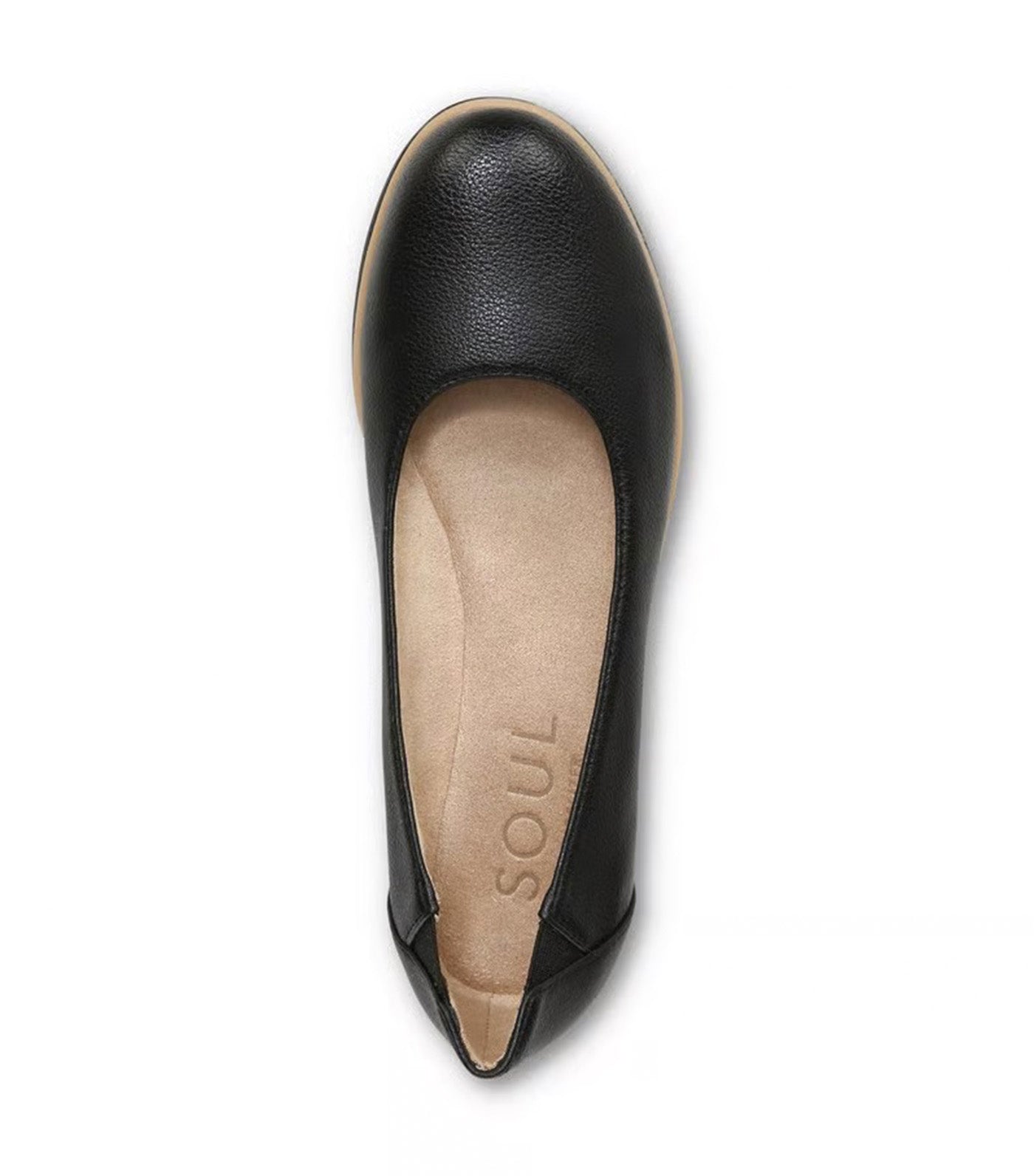 Naturalizer SOUL Idea Ballet Flat Black