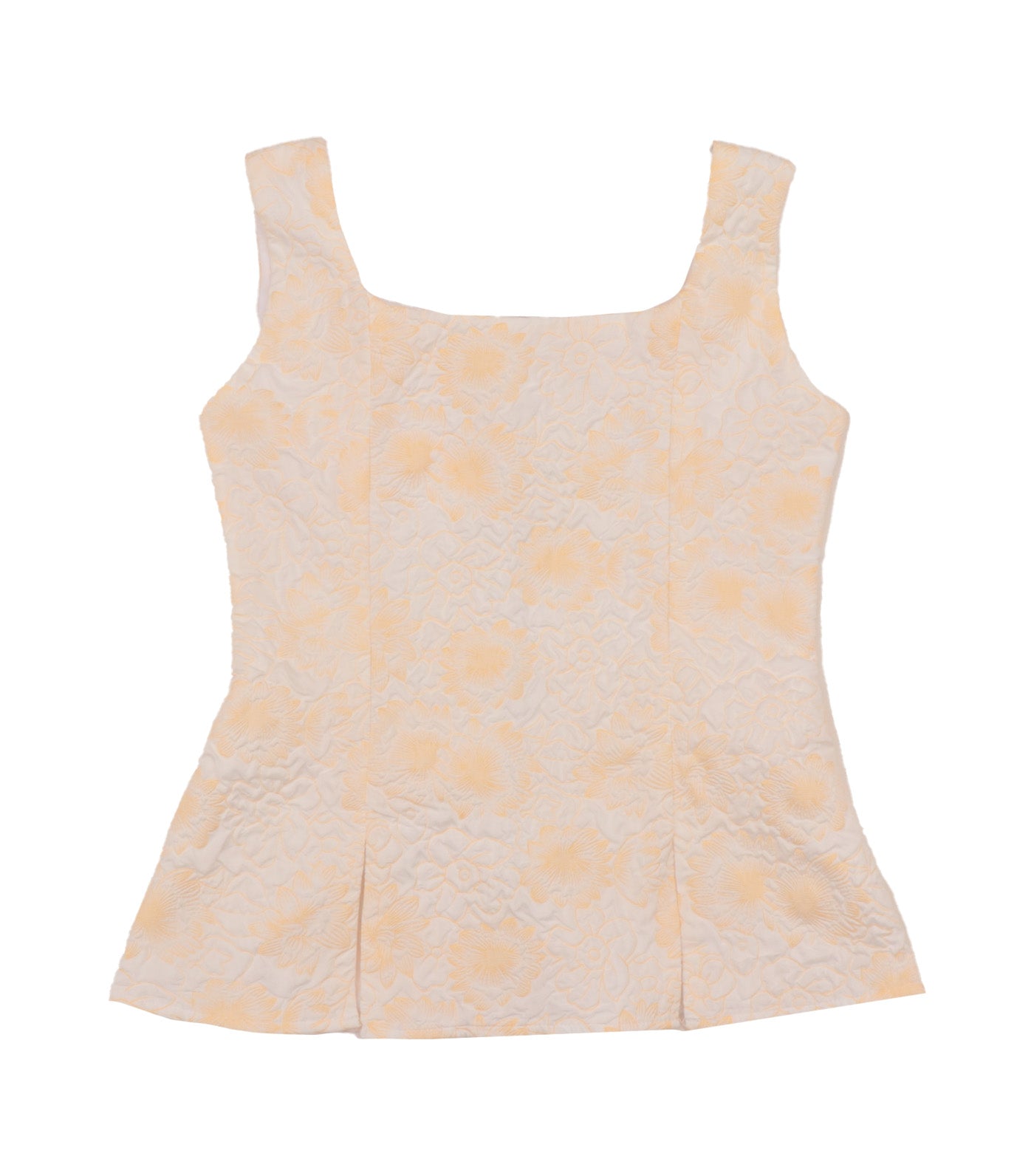 Bethany Flair Top Yellow