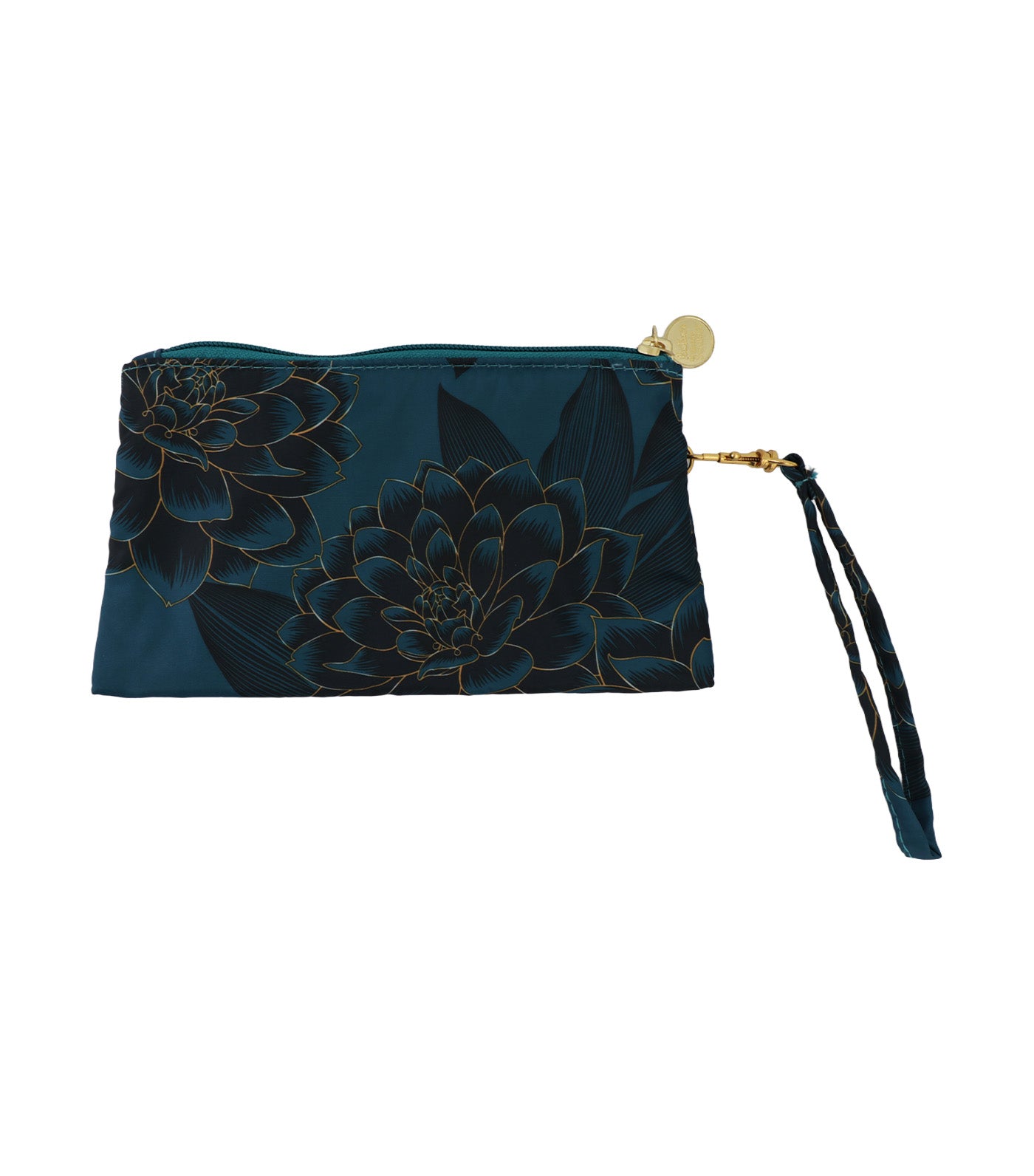 Dual Pocket Purse - Oriental Teal