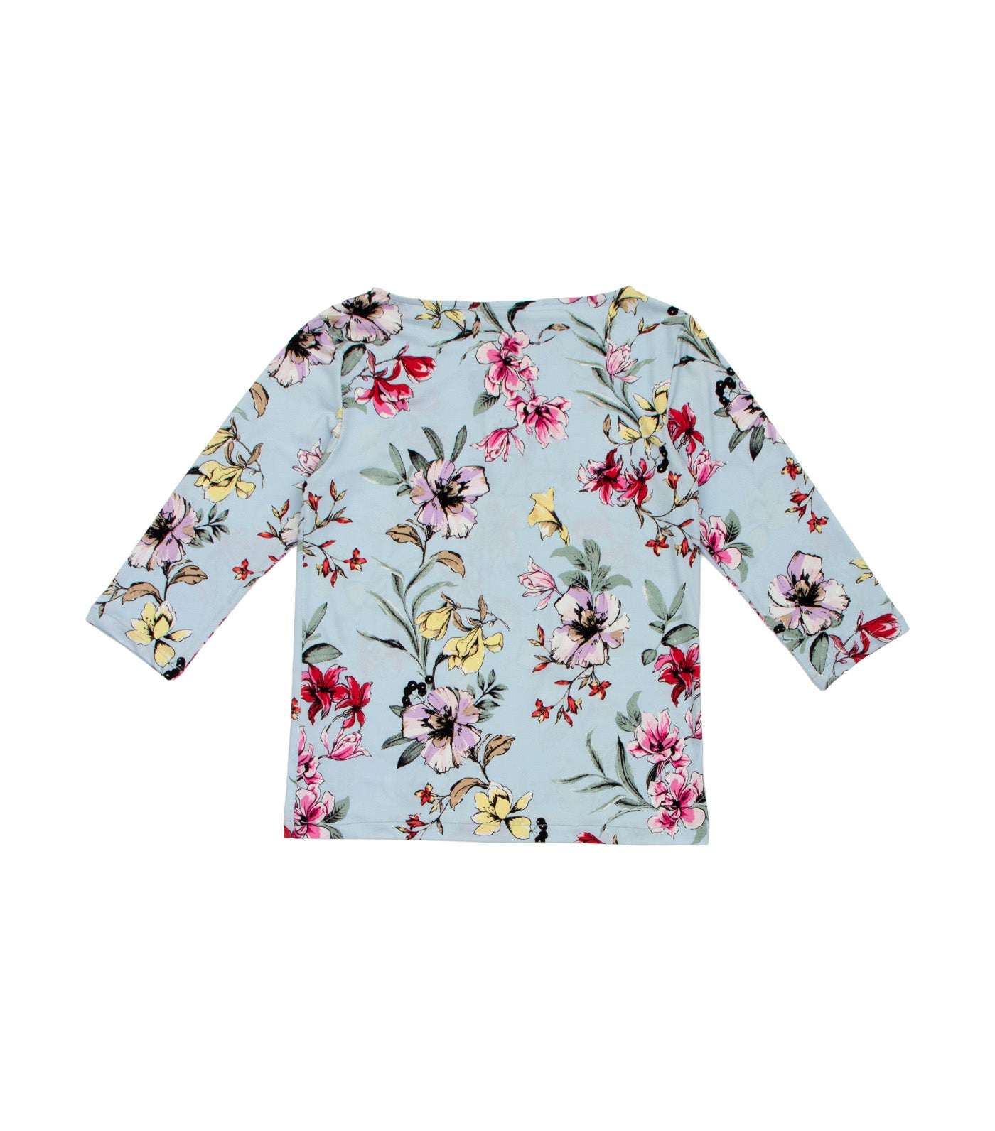 Ally Blouse Floral Blue