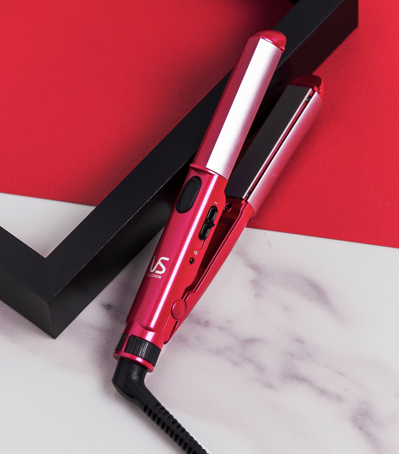 Mini Ceramic Smooth & Curl Straightener