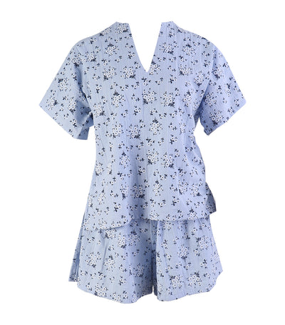 Jemma Shorts Pajama Set Blue