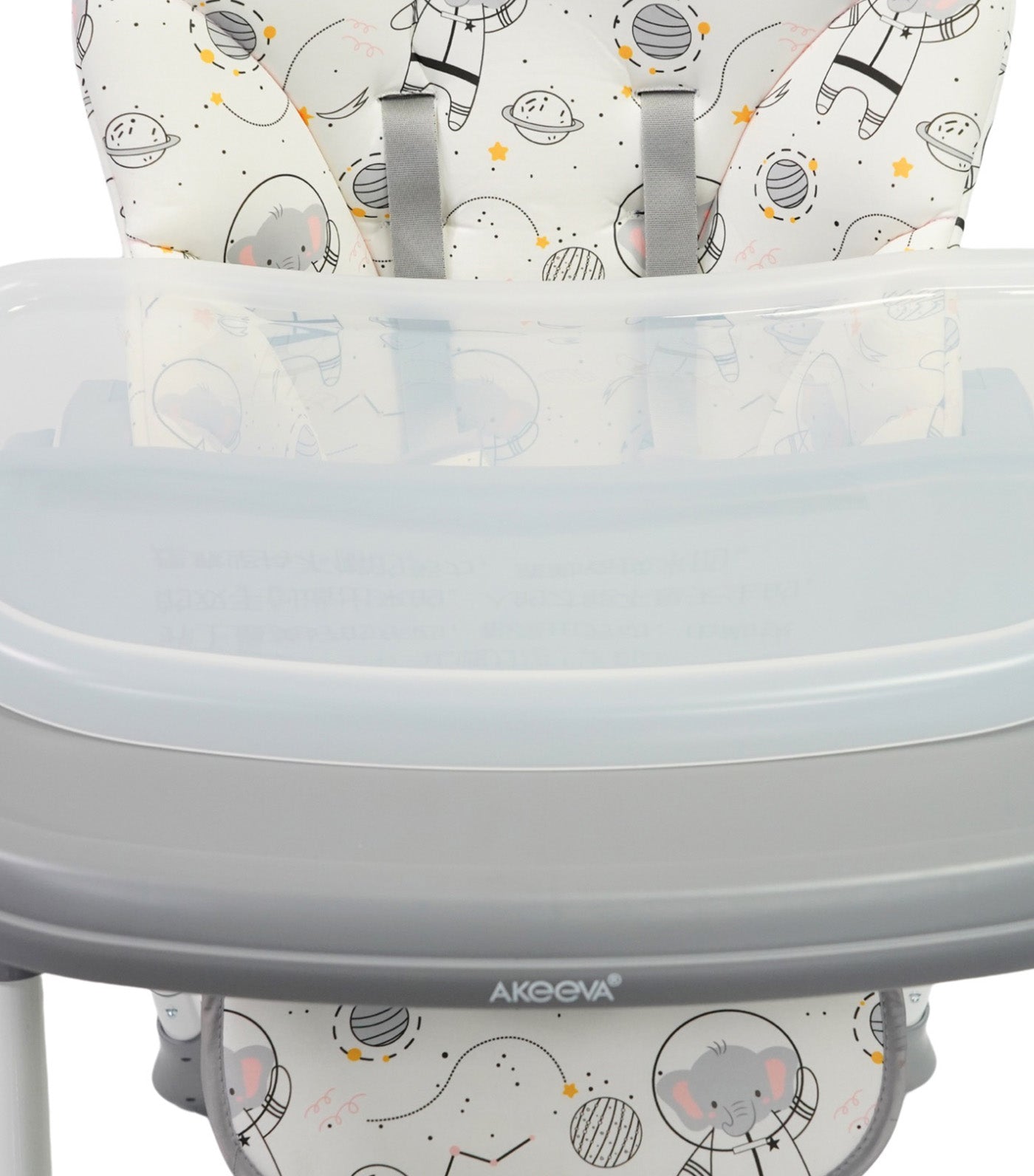 Akeeva Mincho High Chair Gray