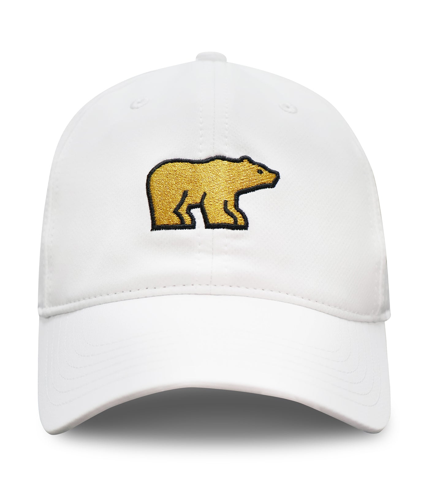 Golden Bear Embroidered Rope Hat