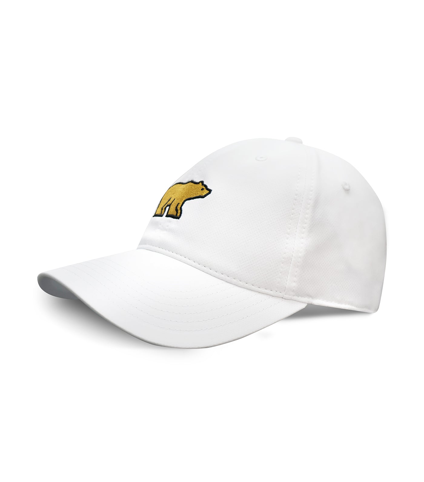 Golden Bear Embroidered Rope Hat