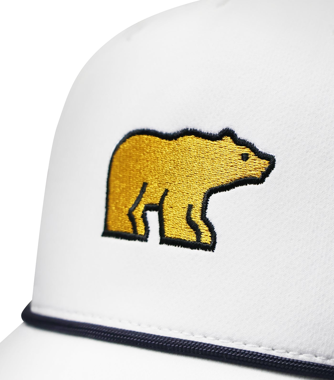 Golden Bear Embroidered Ladies Ponytail Cap