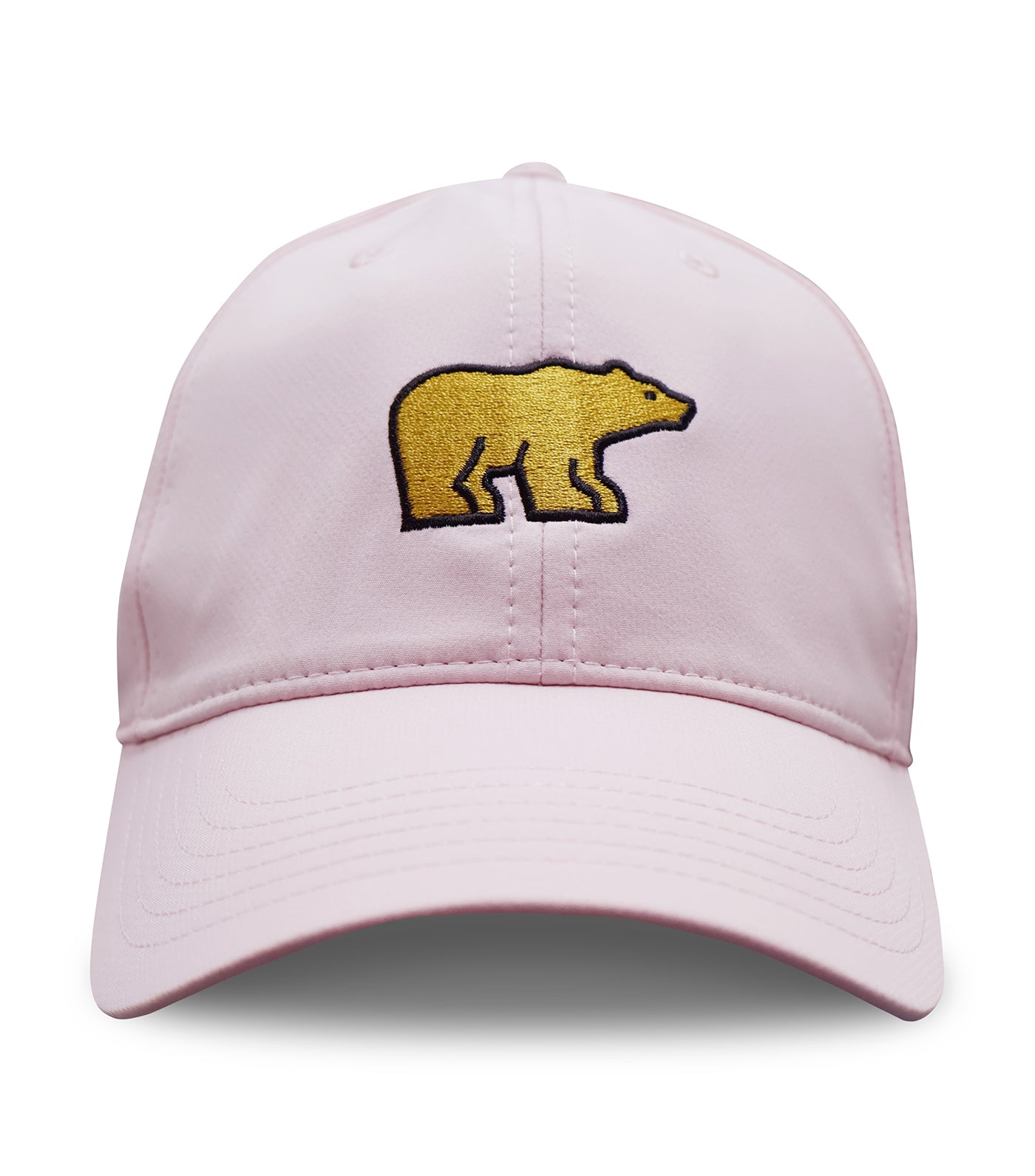 Golden Bear Embroidered Ladies Ponytail Cap