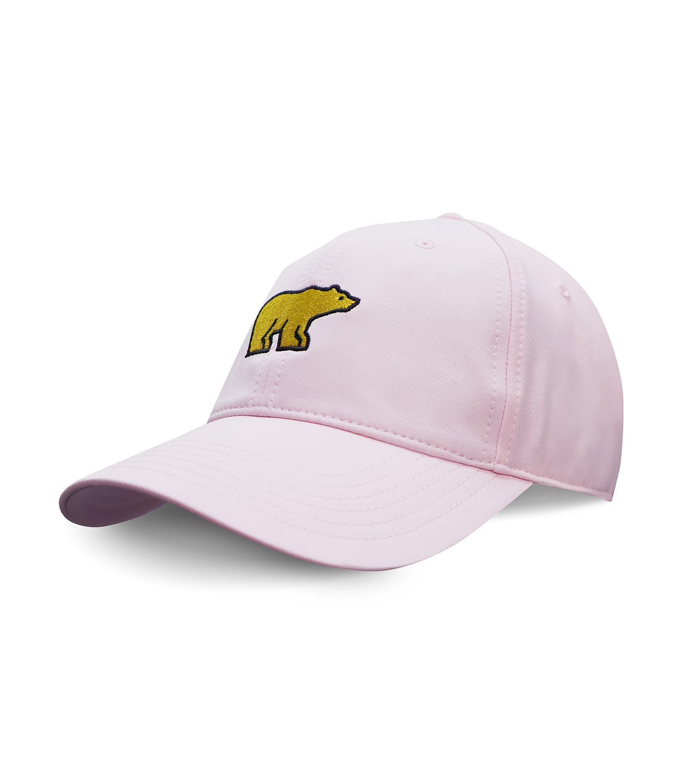 Golden Bear Embroidered Ladies Ponytail Cap