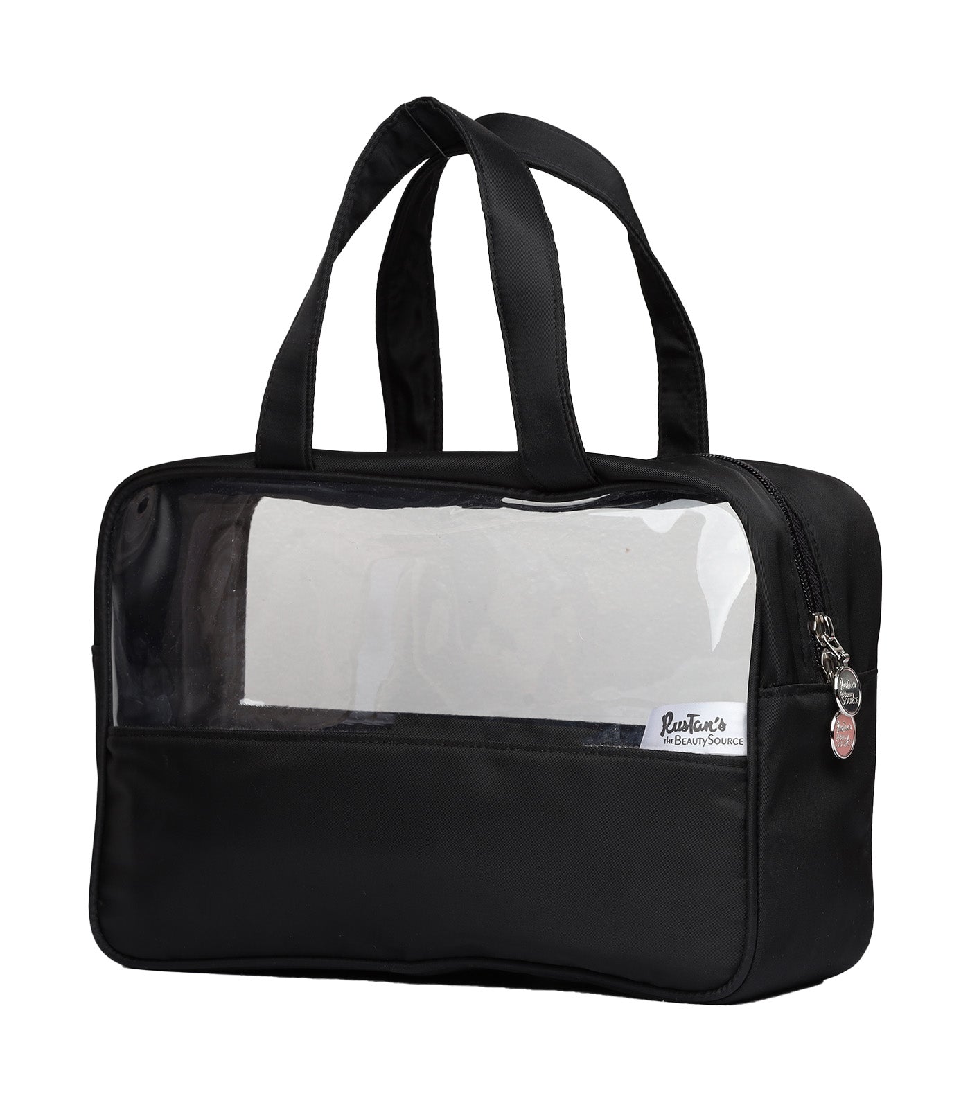 PVC Fabric Weekender - Black