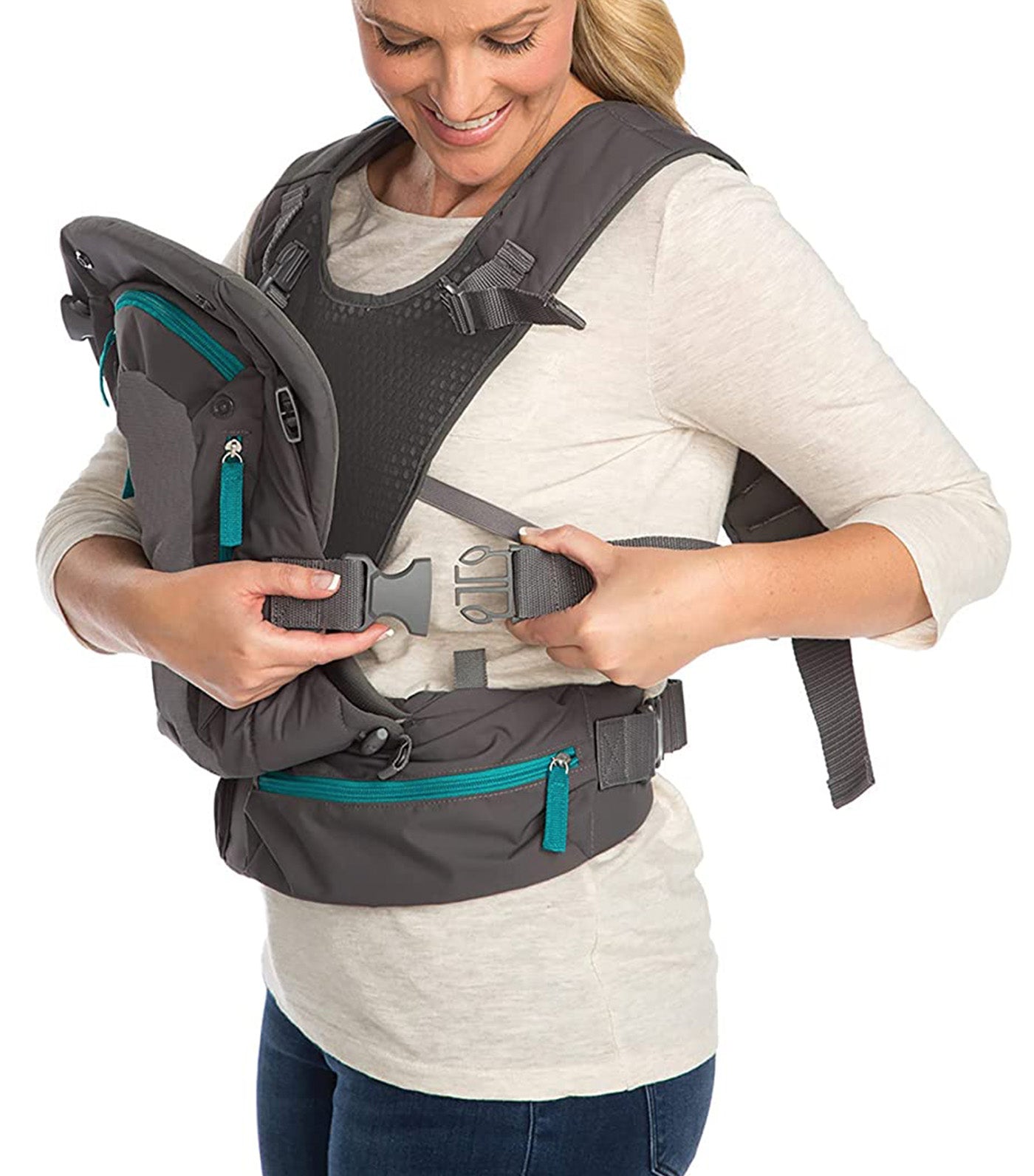 Carry On Multi Pocket Carrier Gray Multi