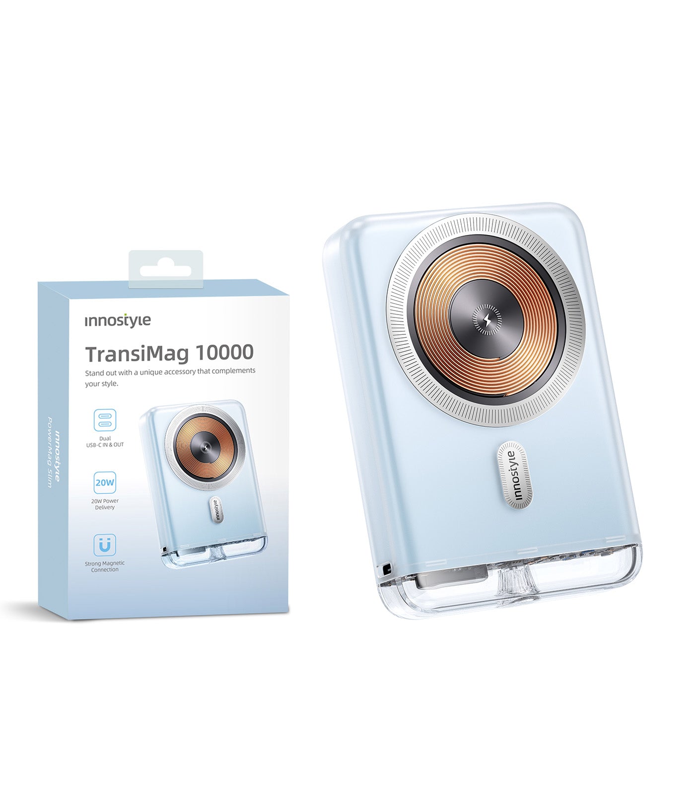 Transimag Magnetic Power Bank 10000mAh